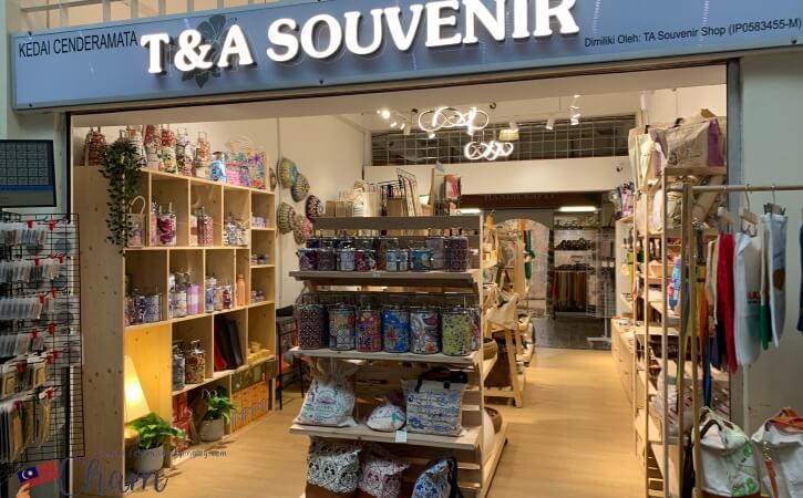 セントラルマーケットにあるかわいい雑貨を販売するお店