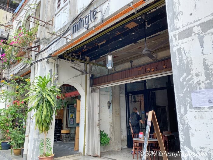 クアラルンプールのチャイナタウンにあるleaf&co.cafe