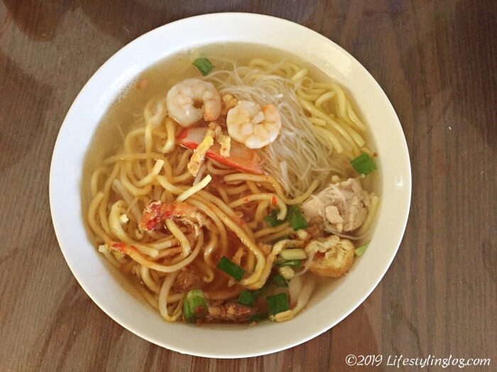 Mount Erskine Marketの淋麺（LAM MEE）