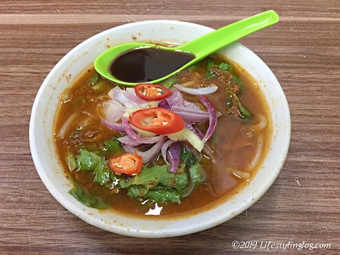 Penang Road Famous Teochew Chendulのアッサムラクサ