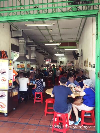 Penang Road Famous Teochew Chendulの店内