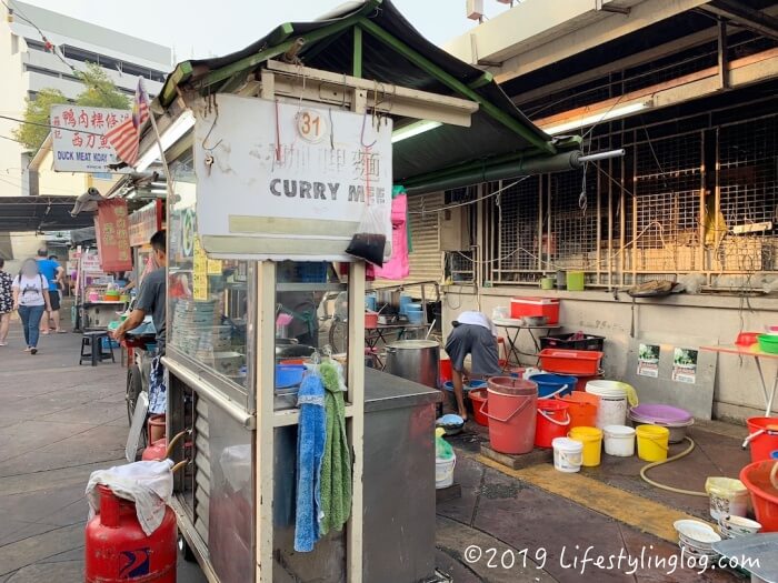 Pulau Tikus Hawker Centreにあるカリーミーのお店