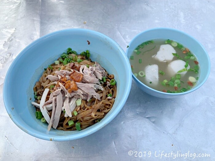 Pulau Tikus Hawker Centreの乾撈粿條セット