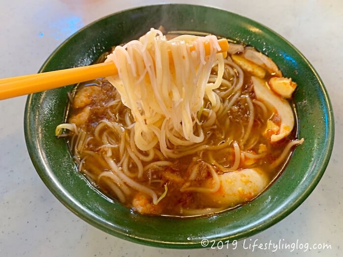 福建麺（ホッケンミー）の麺