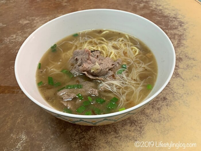 Kedai Kopi Lai Foongにある牛肉麺