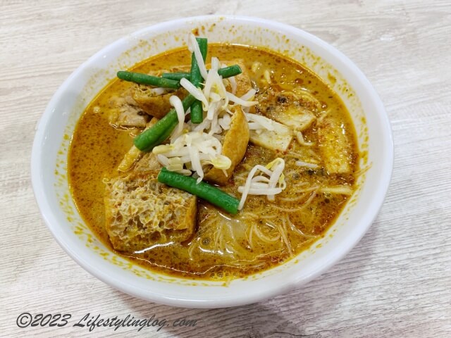 Ah Cheng LaksaのCurry Laksa（カレーラクサ）