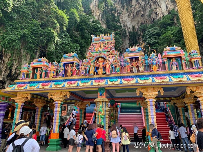 バトゥ洞窟（Batu Caves）のエントランス