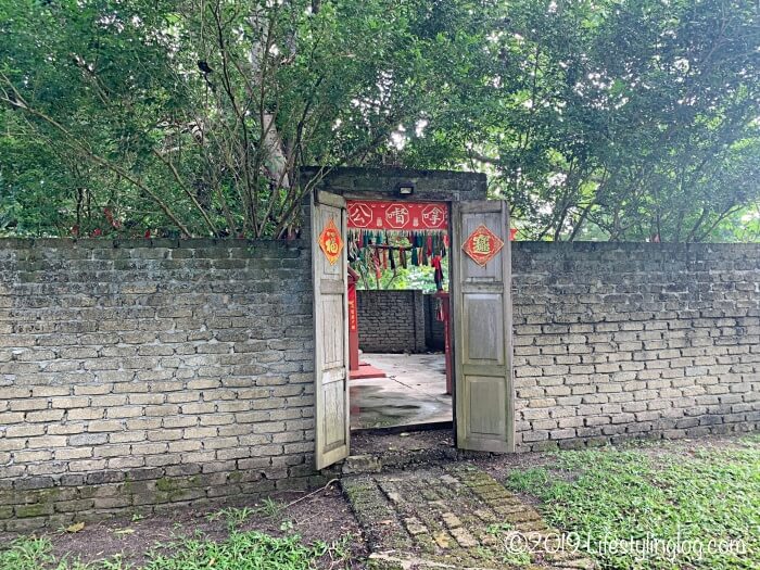 Temple Treeにあるお寺のスペース