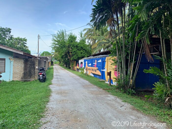 BON TON RESORT LANGKAWI（ボントンリゾートランカウイ）に続く道