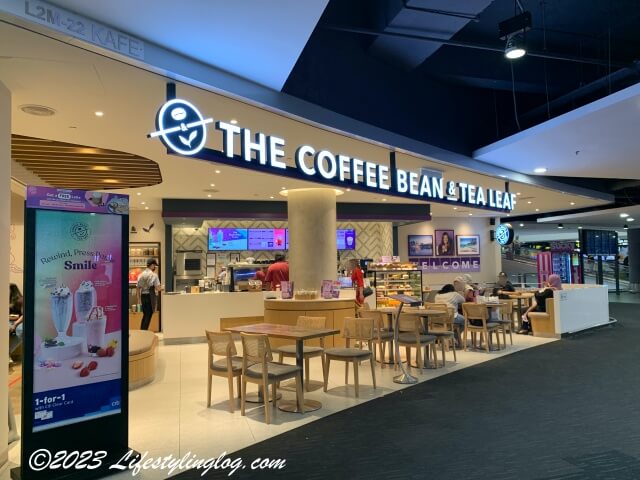 gateway@klia2にあるThe Coffee Bean & Tea Leaf