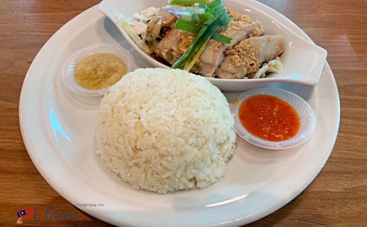 Hometown Hainan Coffeeのチキンライス