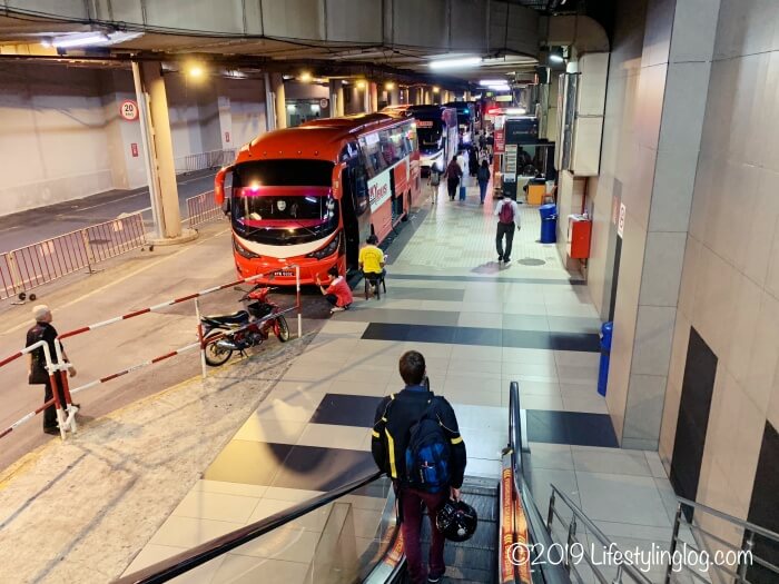 KLセントラル駅にあるエアポートコーチ乗り場