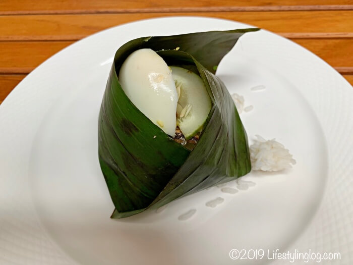 タンジュンルーリゾートの朝食にあるNasi Lemak