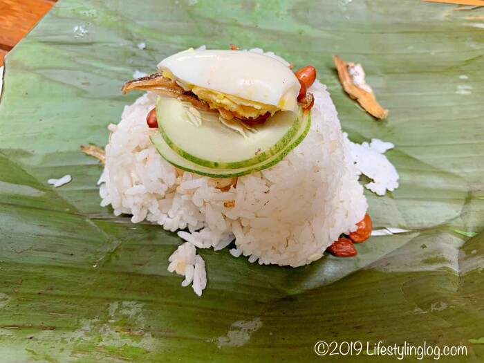 タンジュンルーリゾートのNasi Lemak