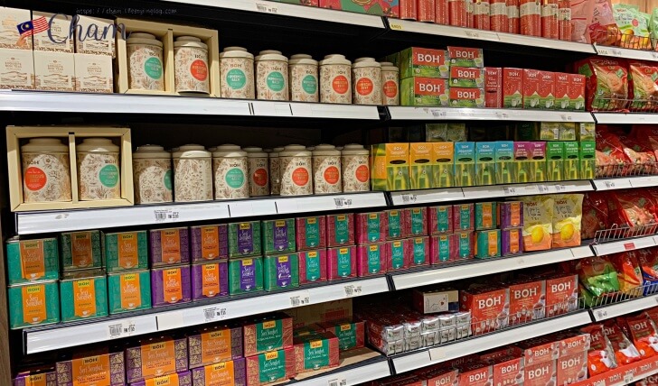 マレーシアで販売されているBoh tea（ボーティー）