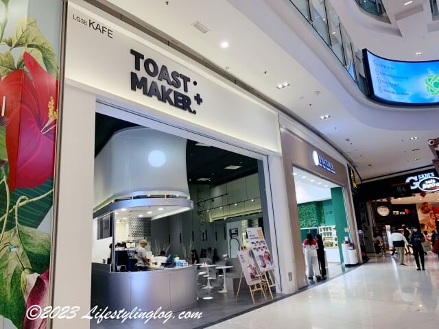 Nu SentralにあるToast Maker