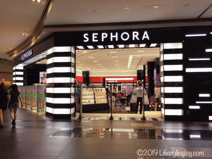 NU SentralにあるSEPHORA