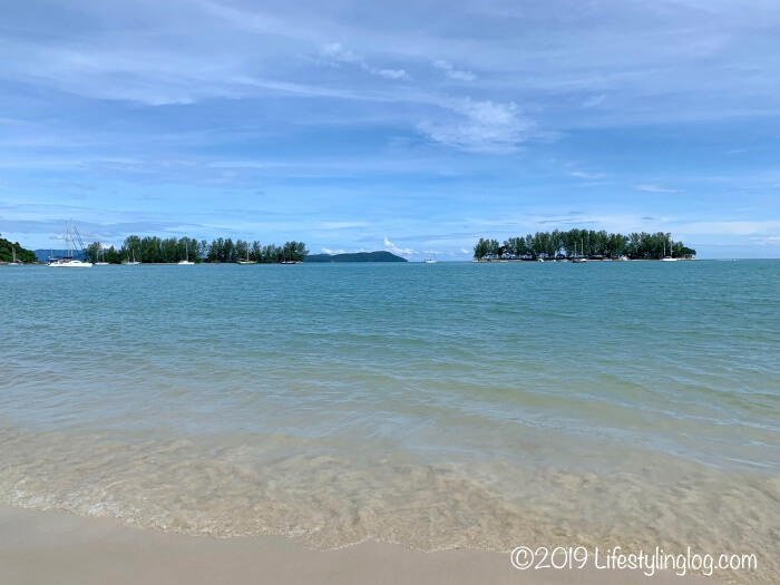 Pantai Kok（パンタイコック）のビーチ