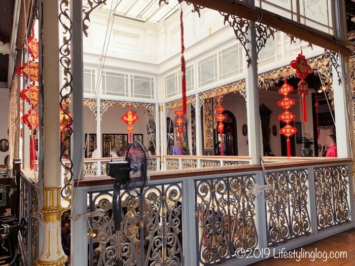 Pinang Peranakan Mansion（ペナンプラナカンマンション）の2階エリア