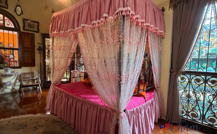 Pinang Peranakan Mansion(ペナンプラナカンマンション)にあるBridal Chamber