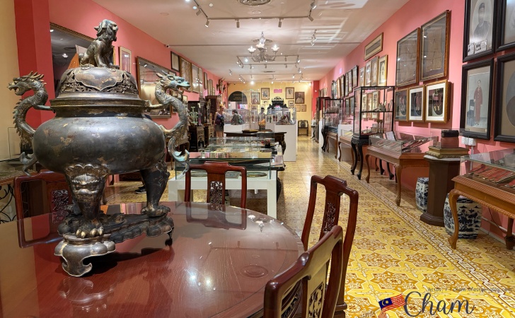 Pinang Peranakan Mansion(ペナンプラナカンマンション)にあるThe Straits Chinese Jewellery Museum