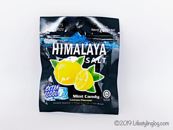 個装のHIMALAYA SALT MINT CANDY