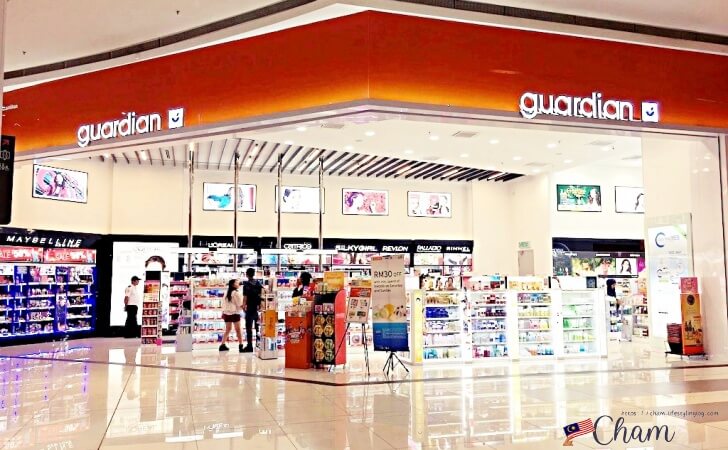 マレーシアにあるGuardian（ガーディアン）の店舗