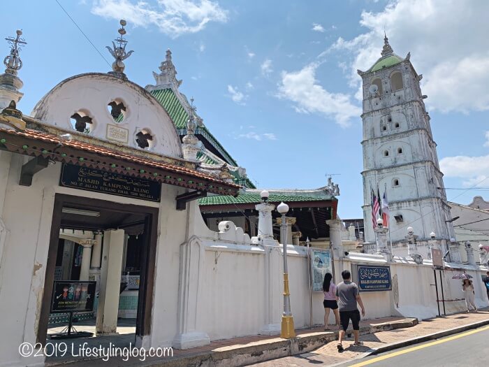 マラッカにあるカンポン・クリン・モスク（Masjid Kampung Kling）