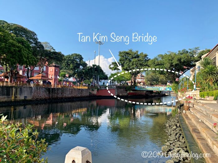 マラッカのTan Kim Seng Bridge