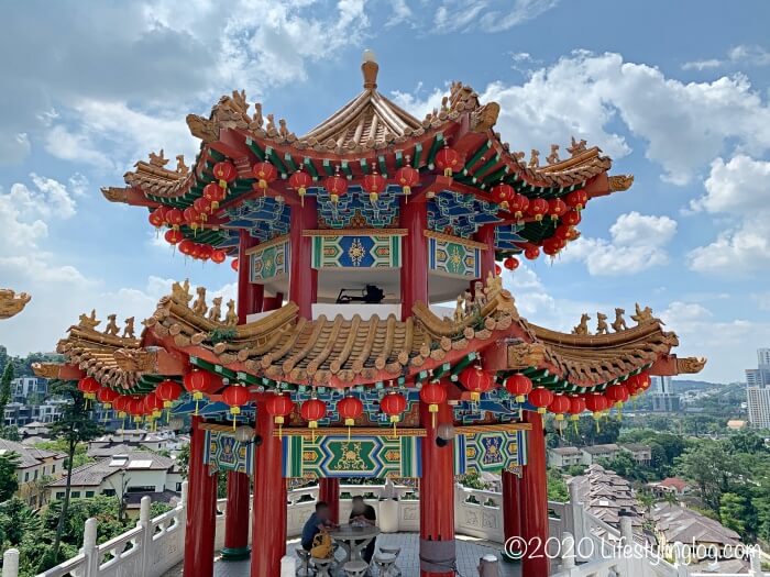 クアラルンプールの天后宮（Thean Hou Temple）にある建築物