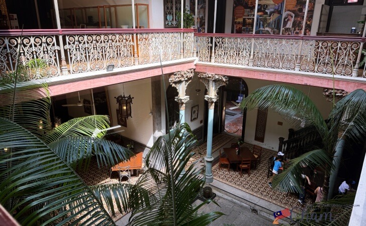 ブルーマンション(Cheong Fatt Tze Mansion)のセントラルコートヤード