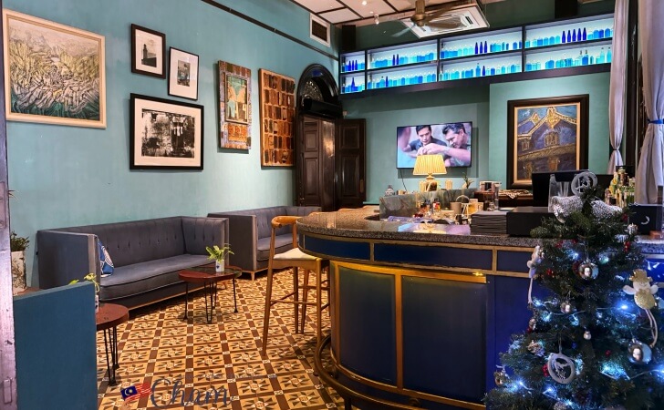 ブルーマンション(Cheong Fatt Tze Mansion)にあるThe Bar