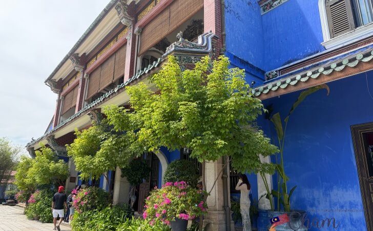 ブルーマンション(Cheong Fatt Tze Mansion)の外観全体像