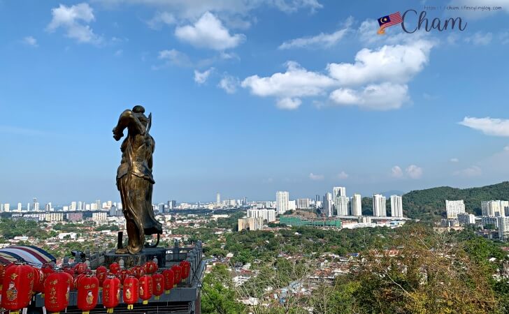 極楽寺（Kek Lok Si Temple）から見えるペナンの絶景