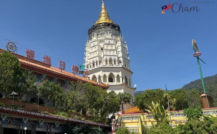 極楽寺（Kek Lok Si Temple）にあるパゴダ
