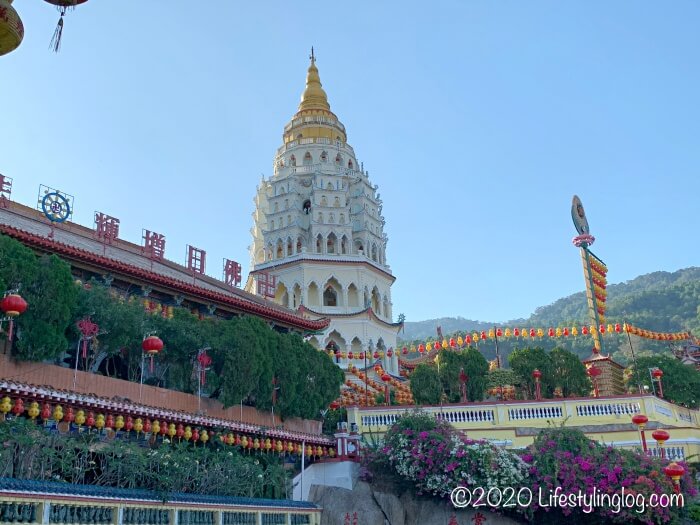 極楽寺（Kek Lok Si Temple）にあるパゴダ