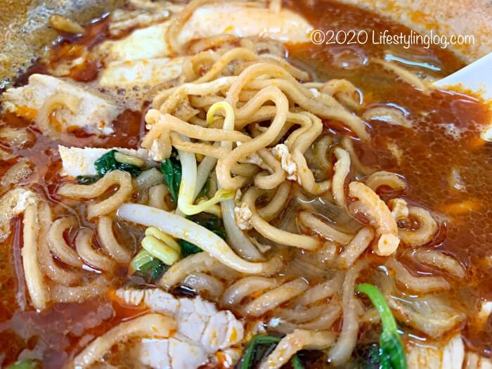 クレイポットホッケンミーに使われた伊麺（Yee Mee）