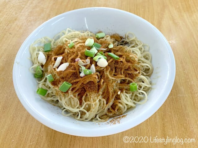 龍師傅港式竹昇麵家（Loong Sifu Bamboo Noodle House）の蝦子麺