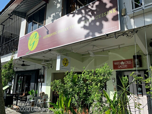 The Ganga Cafeの店舗外観