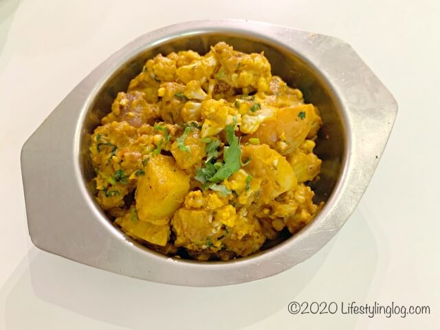 The Ganga CafeのAloo Gobi