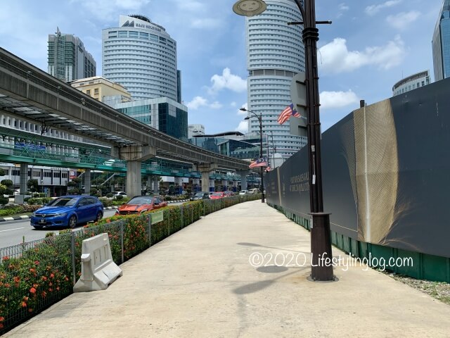 Medan Tuanku駅のC出口