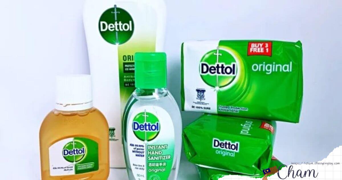 マレーシアで販売されているDettol（デトール）の商品