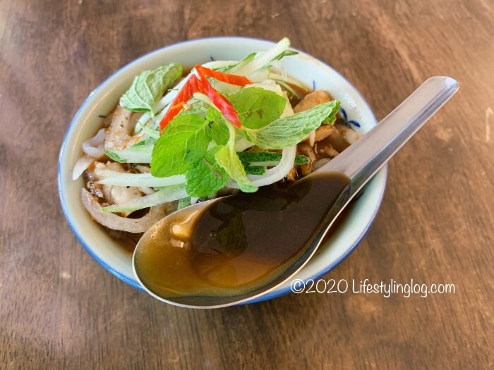 Kwong Wah Ice Kacang（光華）のAsam Laksa