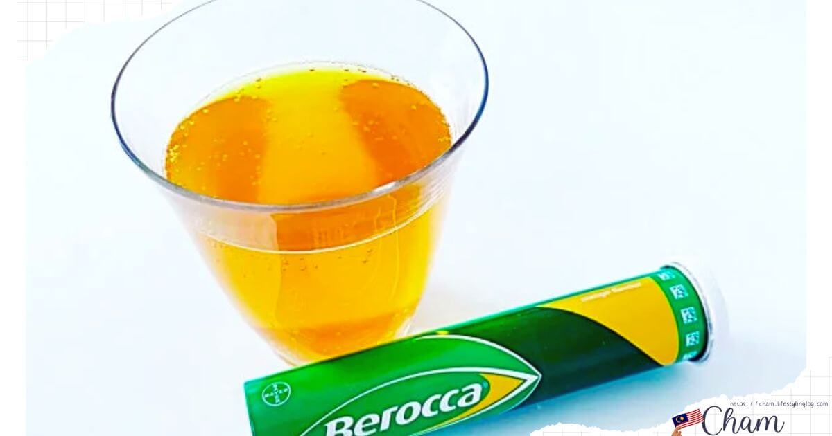 水に溶かして飲むビタミンサプリのBerocca（べロッカ）