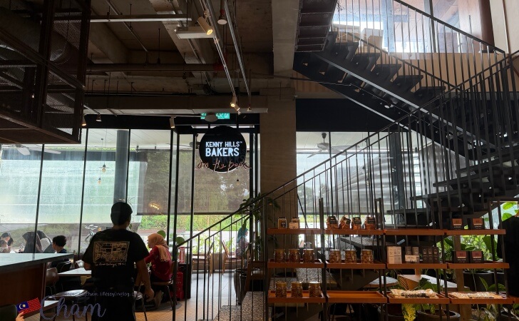 The Exchange TRXにあるケニーヒルズベイカーズの店内