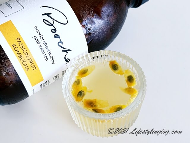 BoochaのPassion Fruit Kombucha