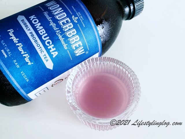 WONDERBREW KOMBUCHA（Purple Pari Pari）