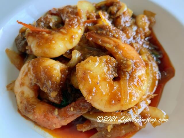 Madam Kwan'sのAssam Prawns