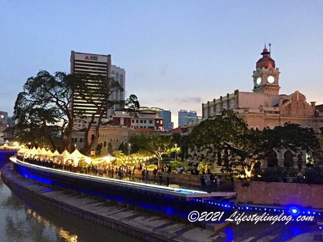 クアラルンプールのMasjid Jamek周辺にあるRiver of Life