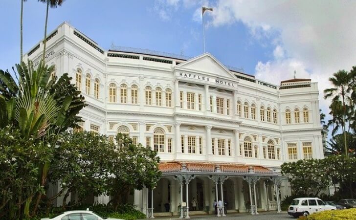 シンガポールにあるラッフルズホテル
